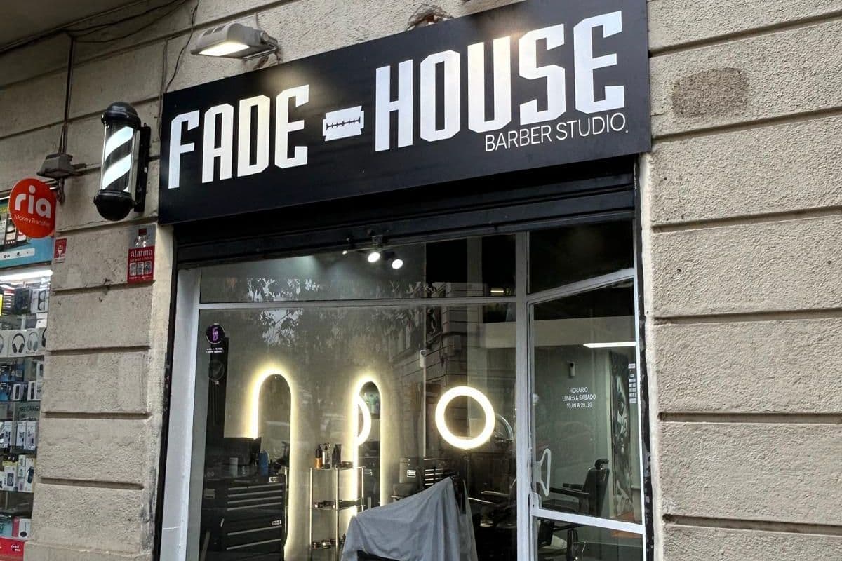 FADE HOUSE Barber Studio — barbería en Barcelona