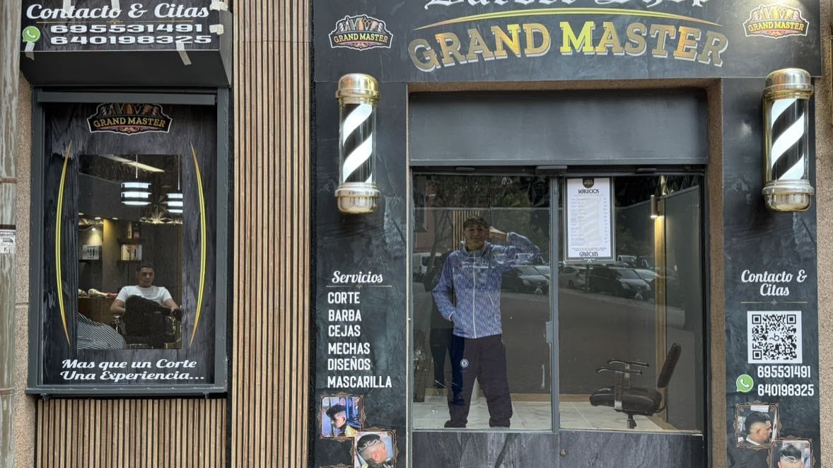 GrandMaster Barbershop — barbería en Madrid