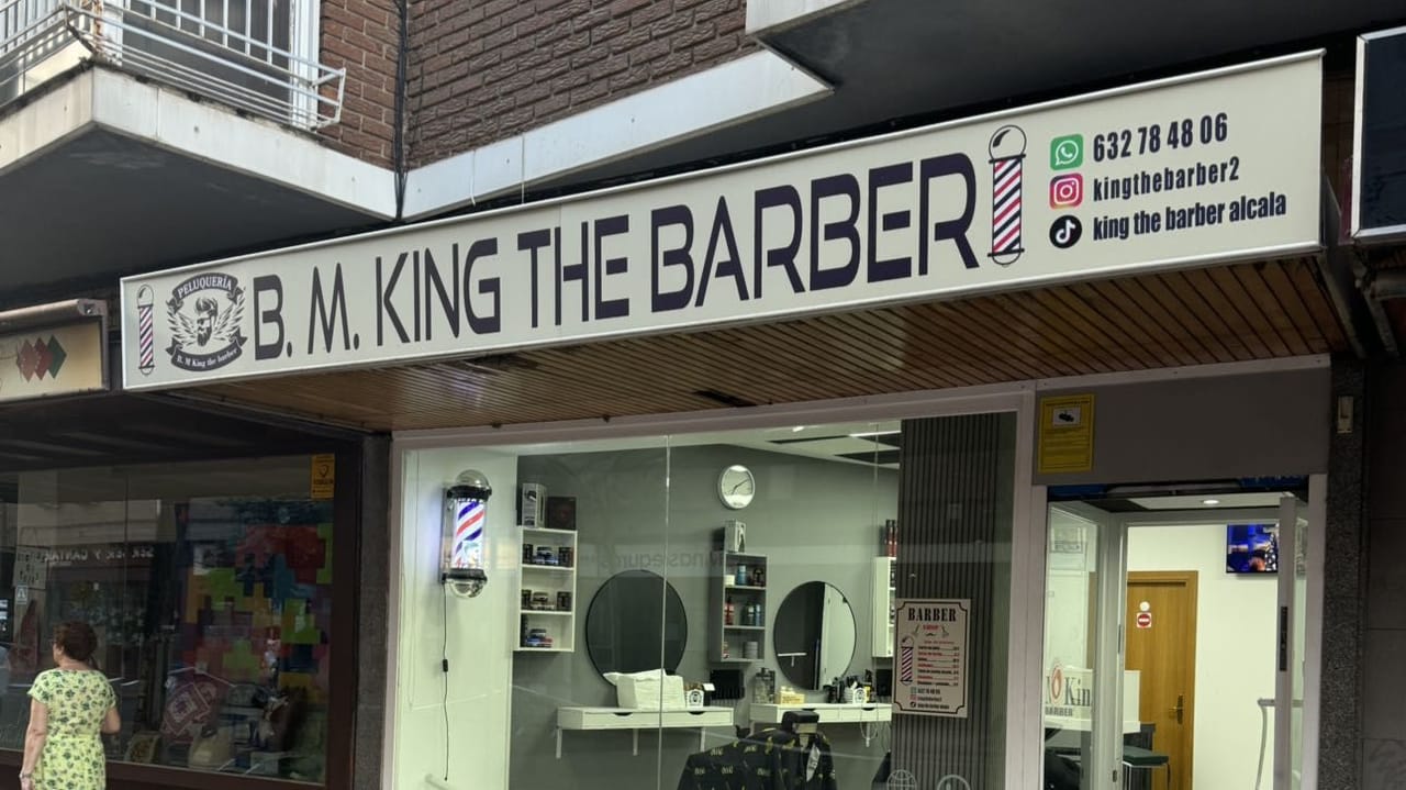 B.M.king the barber — barbería en Alcalá de Henares