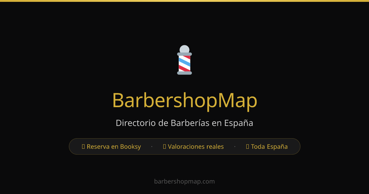 BarbershopMap — Directorio de Barberías Nº1 en España